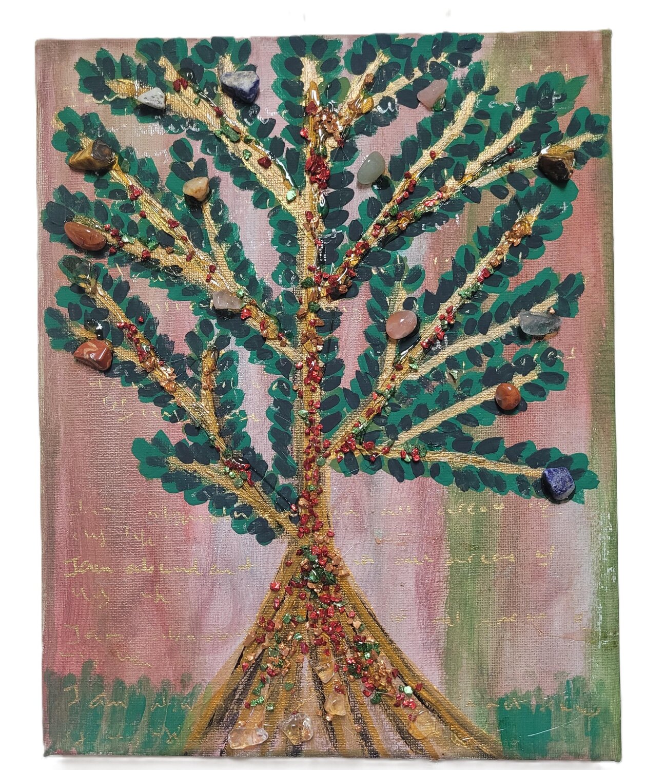 I Am Abundant Moushumi Israr Original painting for sale