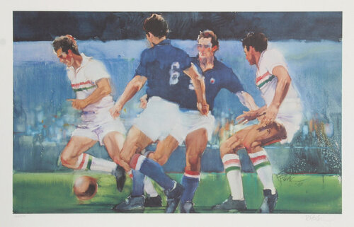 Soccer by Robert Peak, Print for Sale on Singulart