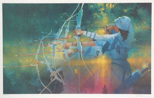 Archery by Robert Peak, Print for Sale on Singulart