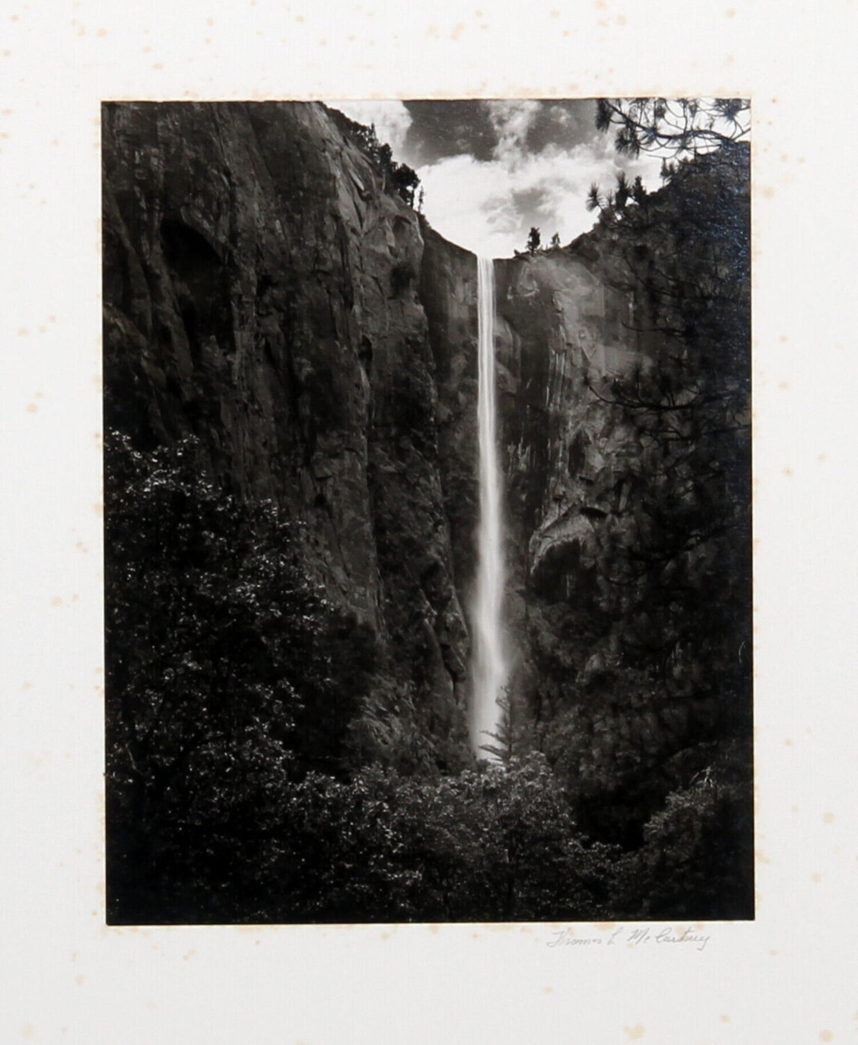 Bridal Veil Falls, Yosemite Thomas McCartney Fotografie zu verkaufen