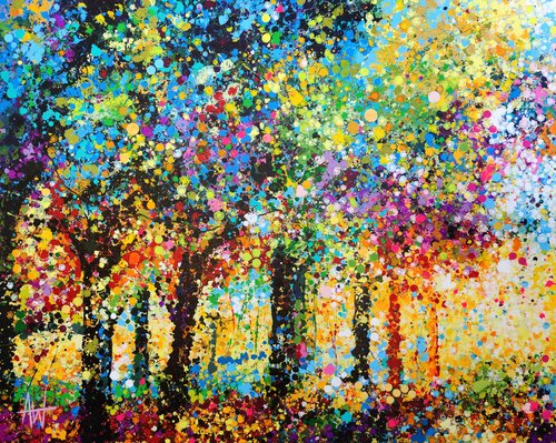 A Thousand Little Miracles de Angie Whiting-Wright, Pintura a la venta en Singulart