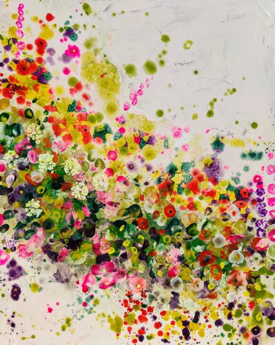 The Unruly Garden de Angie Whiting-Wright, Pintura a la venta en Singulart