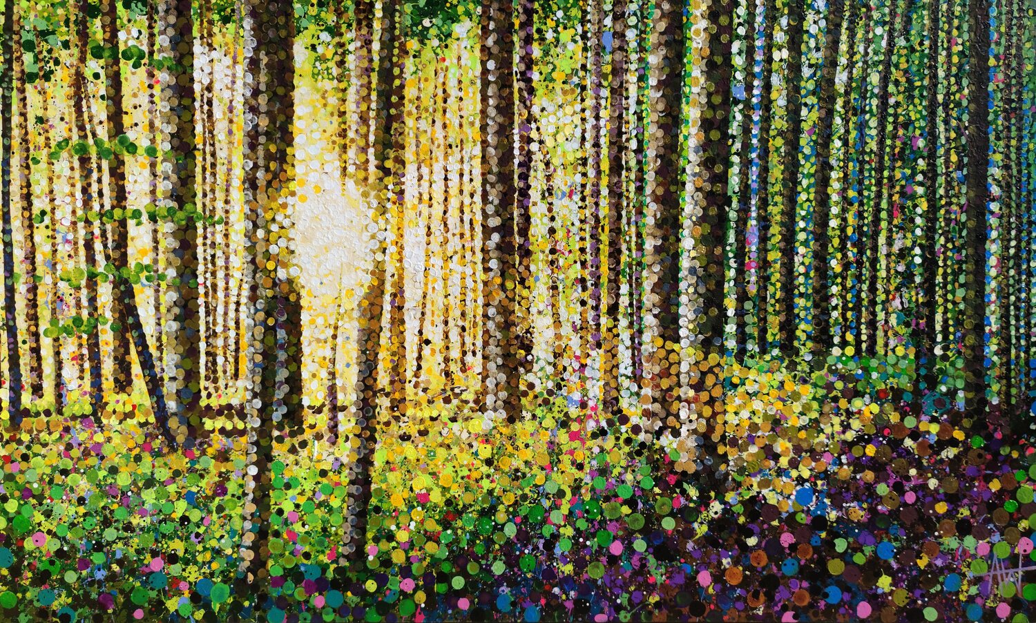Hopes Dawn Angie Whiting-Wright Peinture originale à vendre