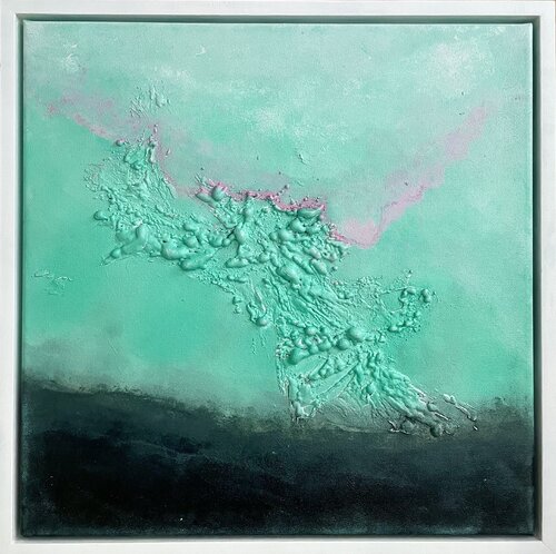 Mint Horizon by Michele Renna, 絵画 for Sale on Singulart