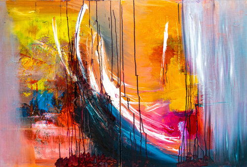 Fluid Lives de Avdia Van Art, Pintura a la venta en Singulart