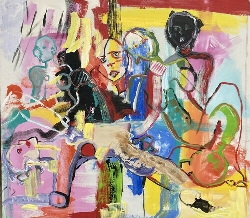 Abstract mini 2 de Camille Oudinot, Pintura a la venta en Singulart