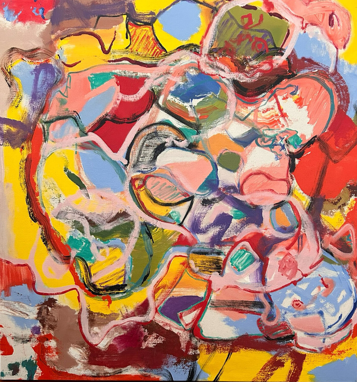 Group mini Camille Oudinot Pintura original en venta