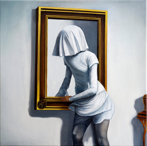 Spektrale Reflexion eines Schattens der Vergangenheit de Juan Miguel Restrepo Valdes, Pintura a la venta en Singulart