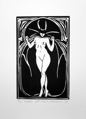 Diabla par Juan Miguel Restrepo Valdes, Édition en vente sur Singulart