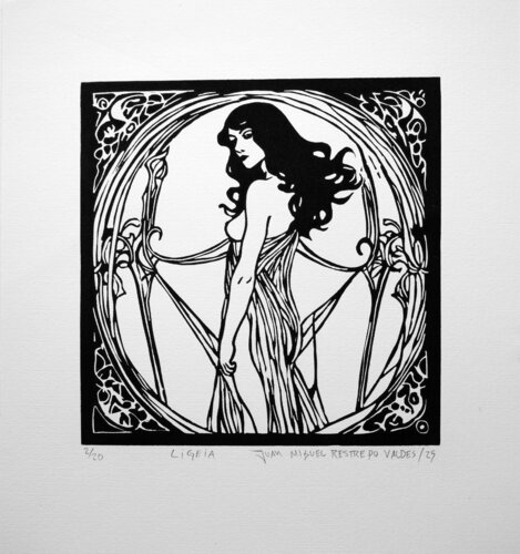 Ligeia par Juan Miguel Restrepo Valdes, Édition en vente sur Singulart