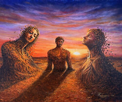 Rinascere dall'intimità de Riccardo Zancano, Pintura a la venta en Singulart