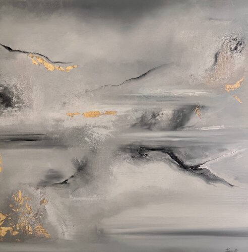 MARBLE WINTER N.3 di Elisabetta Pienti, Pittura in vendita su Singulart