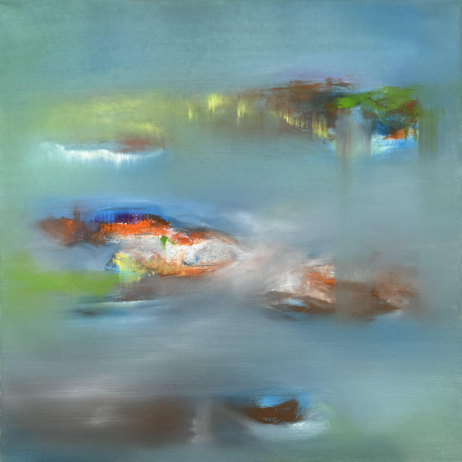 ALTERED LANDSCAPE Elisabetta Pienti Original painting for sale
