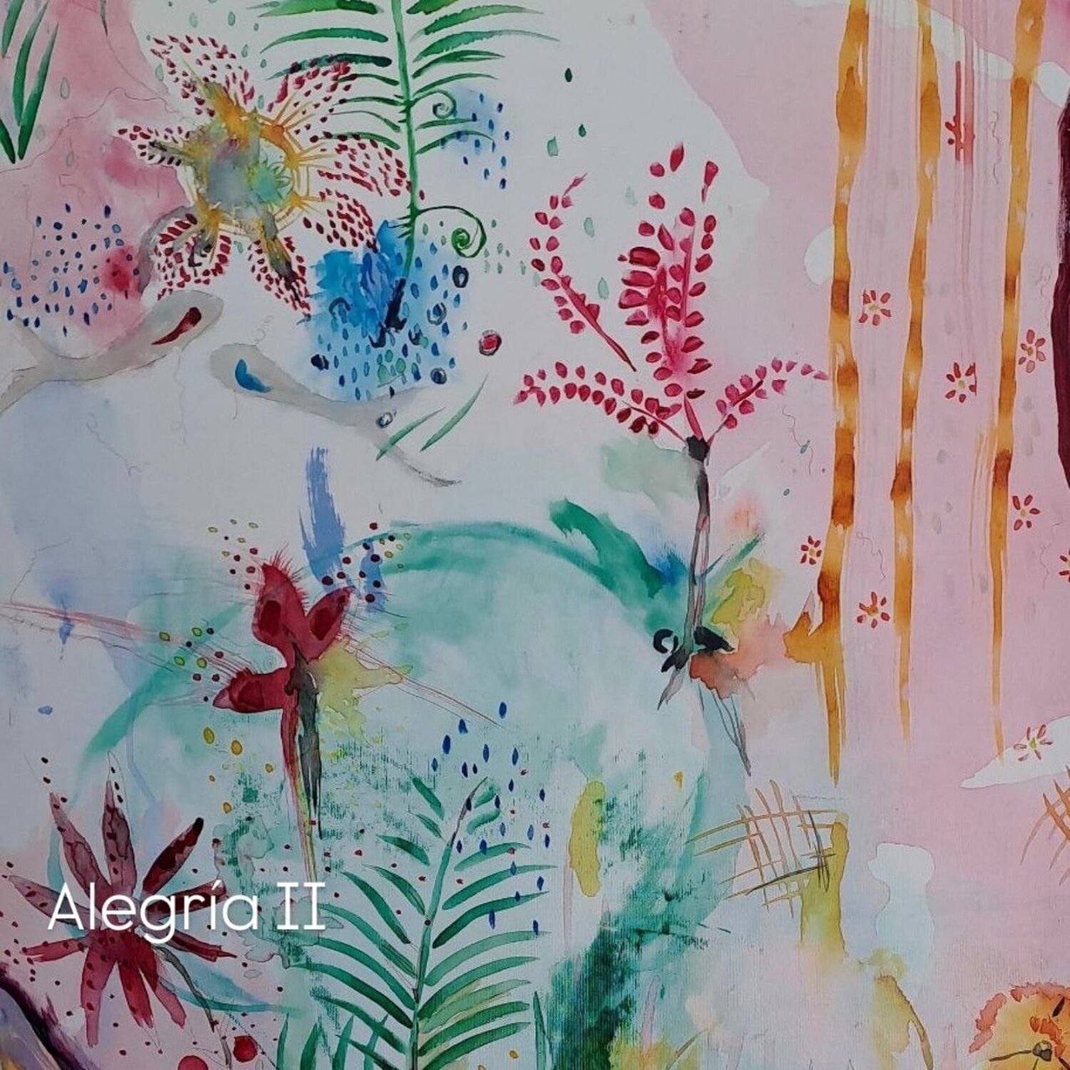 ALEGRÍA II Sandra Vanessa Rodríguez Perez Original painting for sale