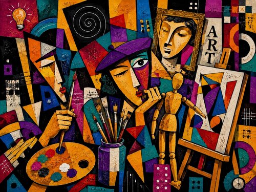 The Language of Color de Andreas Gerlach, Pintura a la venta en Singulart