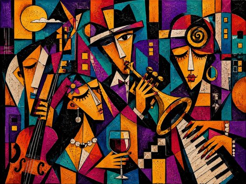 Rhythm of the Night de Andreas Gerlach, Pintura a la venta en Singulart