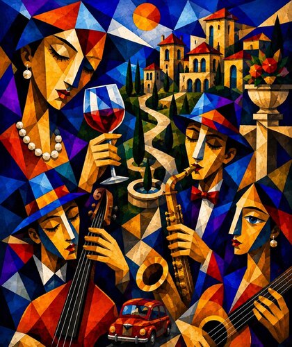 Symphony of Colors by Andreas Gerlach, 絵画 for Sale on Singulart