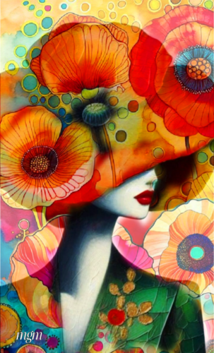 Las amapolas by MONICA MALDONADO, デジタル for Sale on Singulart