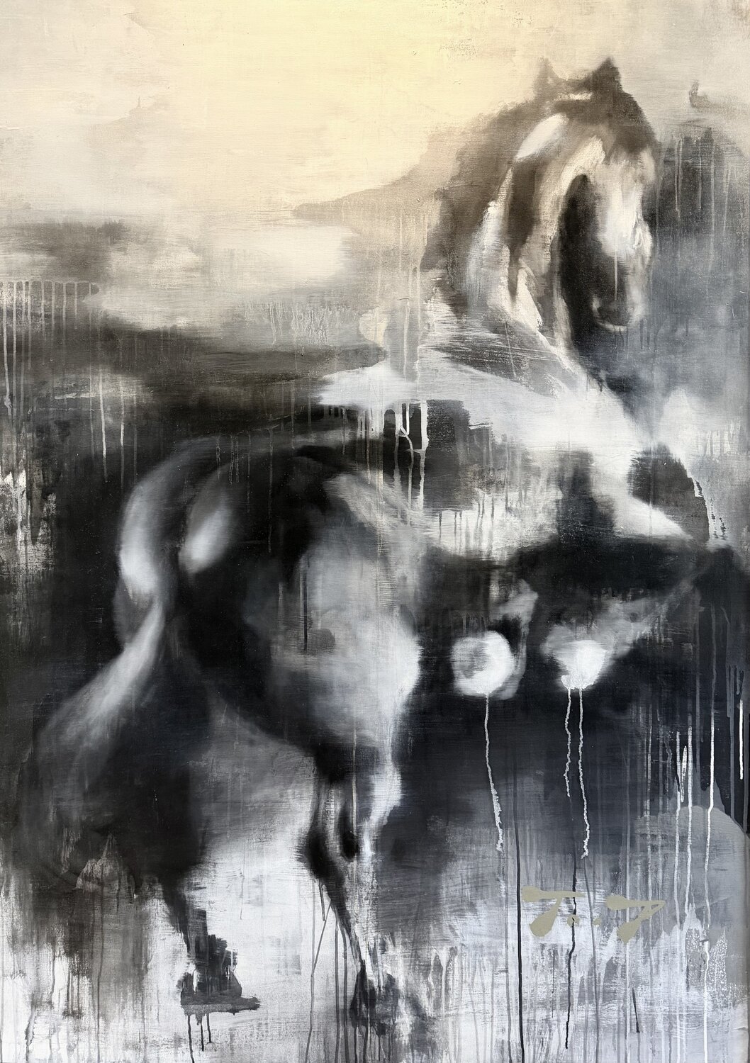 The Shape of Memory Tomas David Dipinto originale in vendita