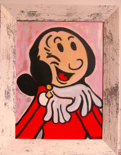 "Bezaubernde Olivia" (Braut von Popeye) by Max Kuba, 絵画 for Sale on Singulart