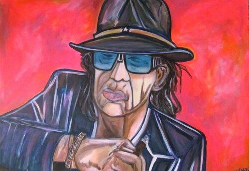 "Udo Lindenberg" di Max Kuba, Pittura in vendita su Singulart