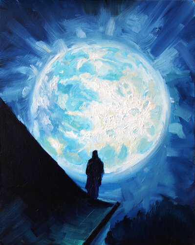 Nachtgesang de Tom Peter, Pintura a la venta en Singulart