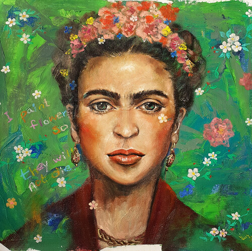 I paint flowers so they will not die di Eury (Yeahgean) Kim, Pittura in vendita su Singulart