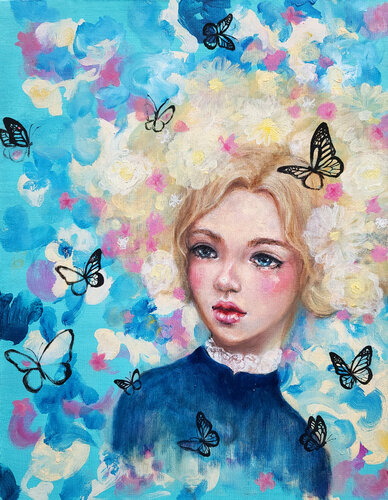 The Dreamer: fantasy di Eury (Yeahgean) Kim, Pittura in vendita su Singulart