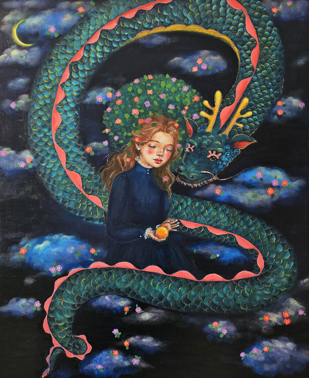 Camellia Girl: A Dragon in Clouds Eury (Yeahgean) Kim