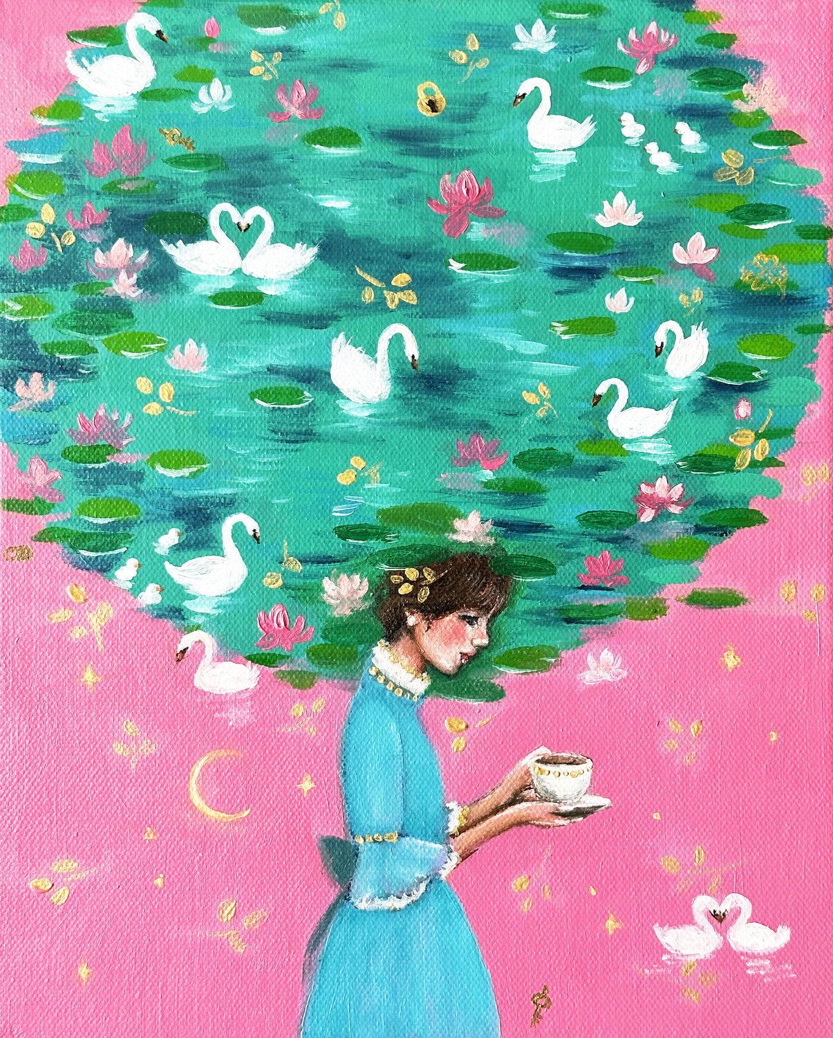 Pink Swan Lake Eury (Yeahgean) Kim