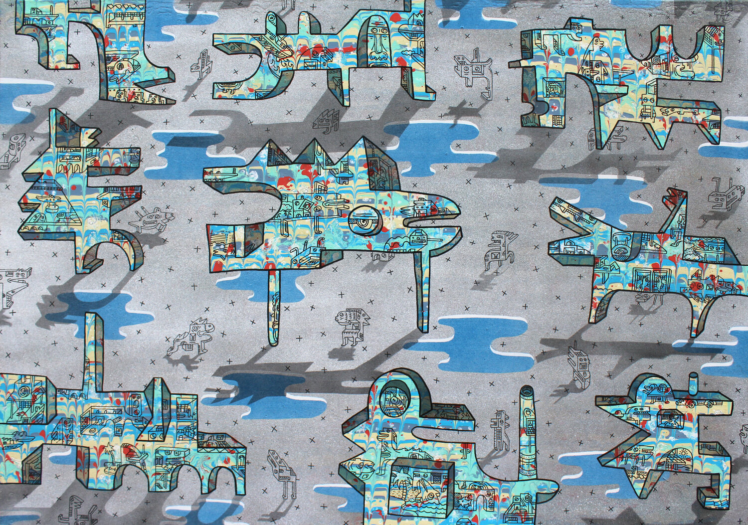 Créatures marécageuses Camille Adra