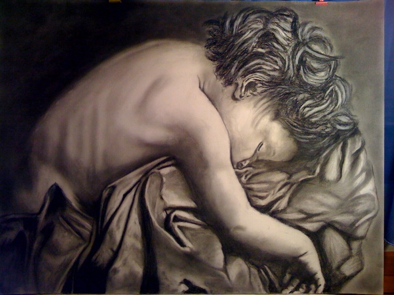 Sound Asleep Lawrence Hili Dibujo en venta