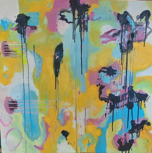 Where the Spring Rise di Kateriina Hozjajenok, Pittura in vendita su Singulart