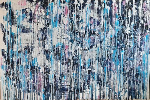 Dripping memories par Kateriina Hozjajenok, Peinture en vente sur Singulart