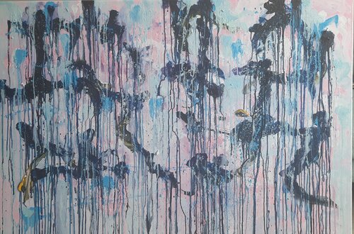 Rain Dance de Kateriina Hozjajenok, Pintura a la venta en Singulart