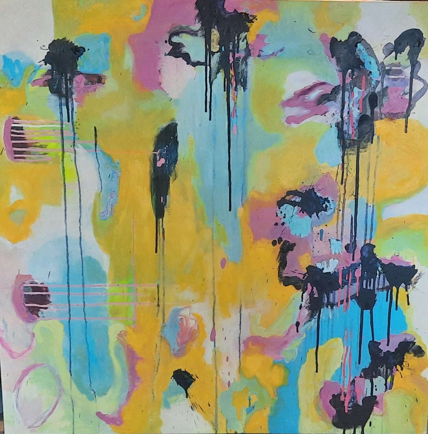Where the Spring Rise Kateriina Hozjajenok Peinture originale à vendre
