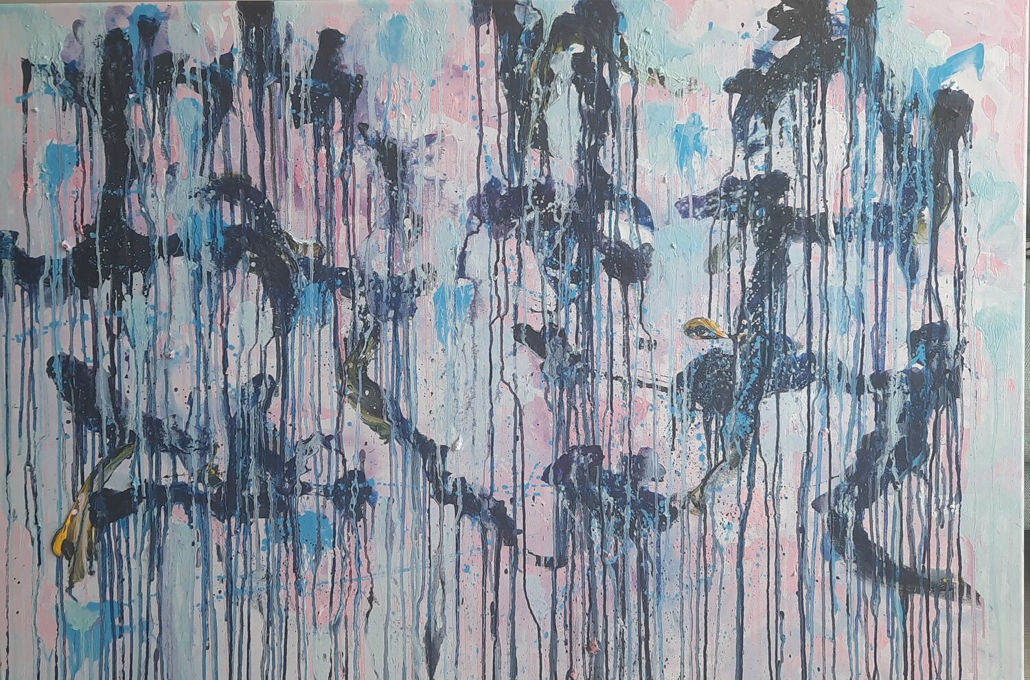 Rain Dance Kateriina Hozjajenok Pintura original en venta