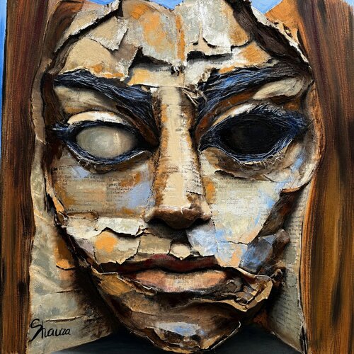 Mask of Mimicry von Elena Shaura, Malerei kaufen auf Singulart