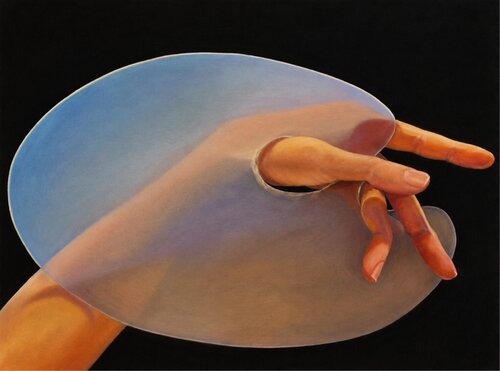 THE PAINTER'S HAND by Elena Shaura, 絵画 for Sale on Singulart