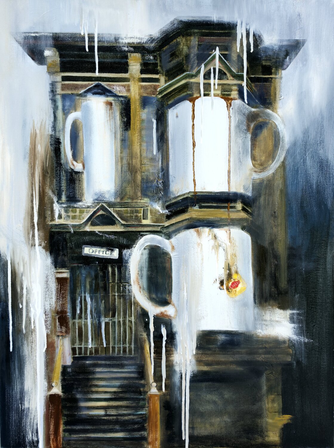 AFTER HOURS Elena Shaura Origineel schilderij te koop