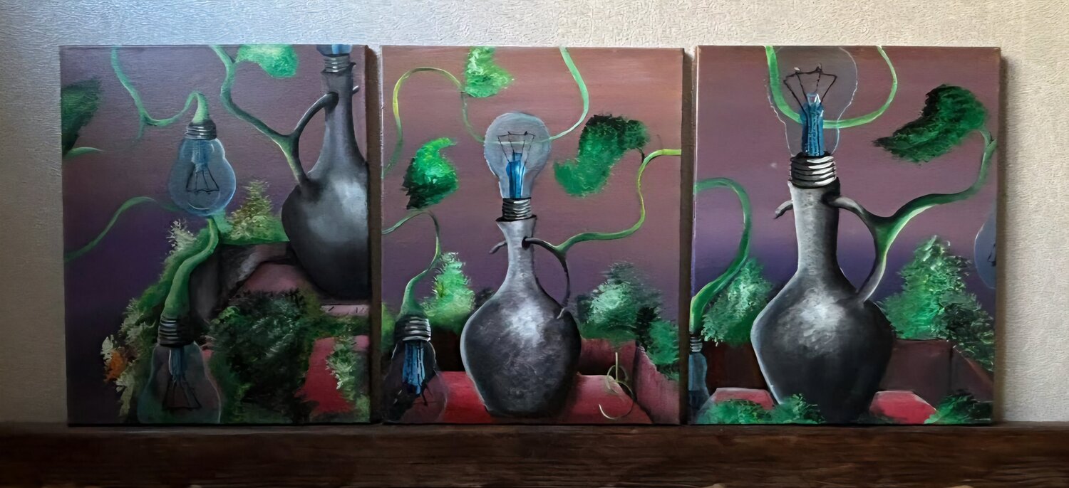 The Invisible Thread Lasha Kikvadze Pintura original en venta