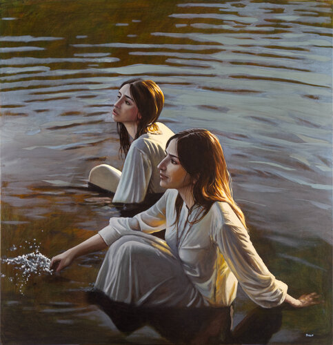 Naiads by Krister Flodin, Painting for Sale on Singulart