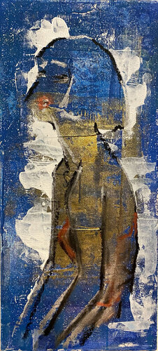 In Blue von Maria Ciccone, Werk auf Papier kaufen auf Singulart