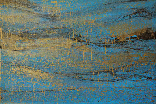 Sea of Gold Light par Song Chen, Peinture en vente sur Singulart