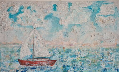 Sailing by Valeria Morasso, 絵画 for Sale on Singulart