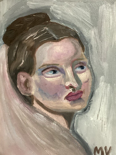 Portrait by Mariia Voinova, Painting for Sale on Singulart