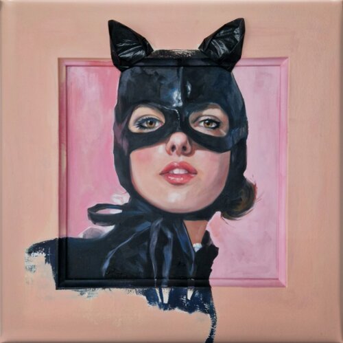 Fremdhaut par Lisa-Marie Kalisch, Peinture en vente sur Singulart