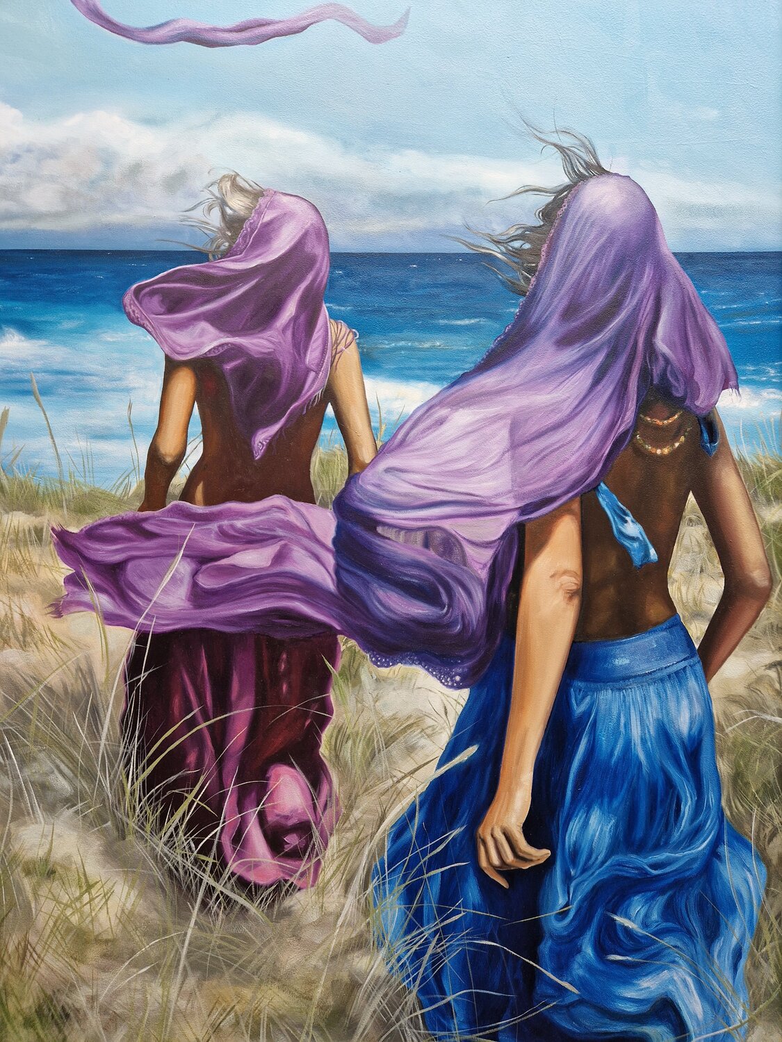 Sturm und Stille Lisa-Marie Kalisch Peinture originale à vendre