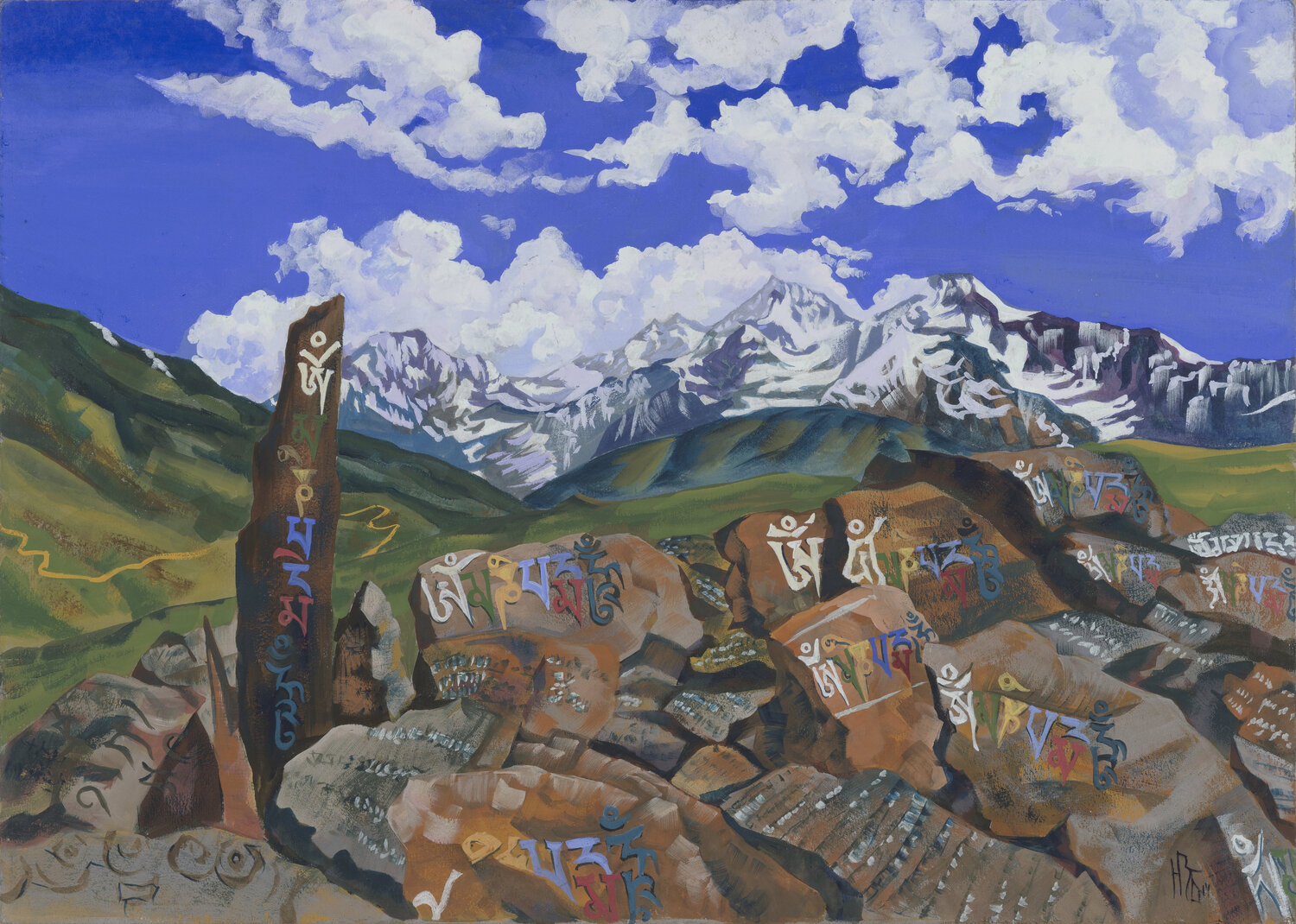 Kunzum Pass. India Natalia Zaitseva-Borisova Pintura original en venta