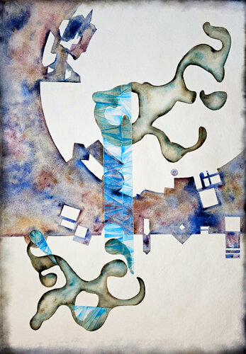 Urbanistica 230216 "Ponte sullo Stretto Necessario" by Arcangelo Di Donato, Work on Paper for Sale on Singulart